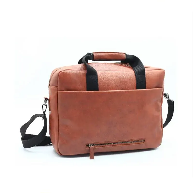 Sac en PU pour hommes classiques pour ordinateur portable