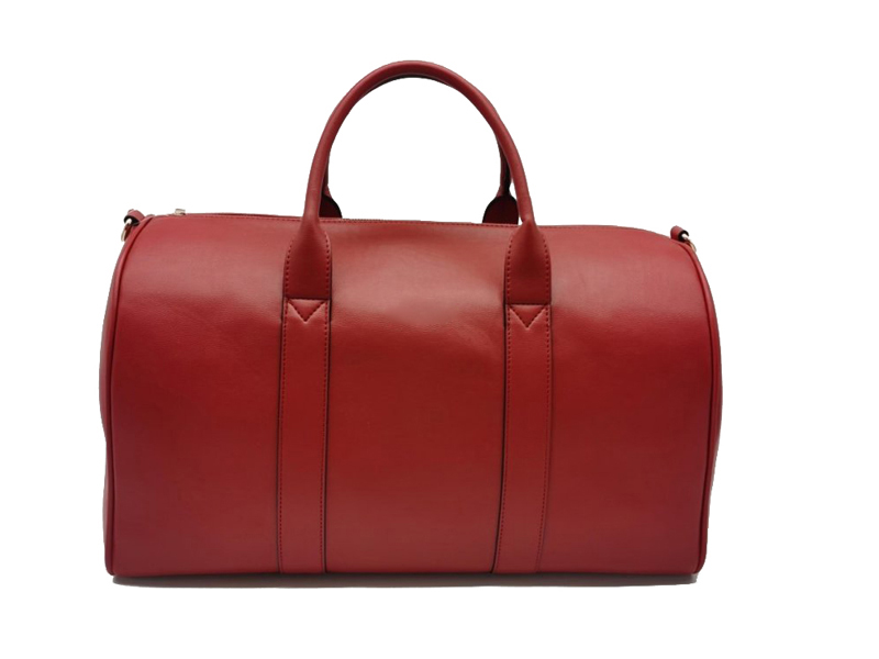 Sac de sport en PU rouge pour femme