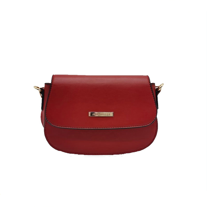 Sac Hobo rouge en PU pour femme