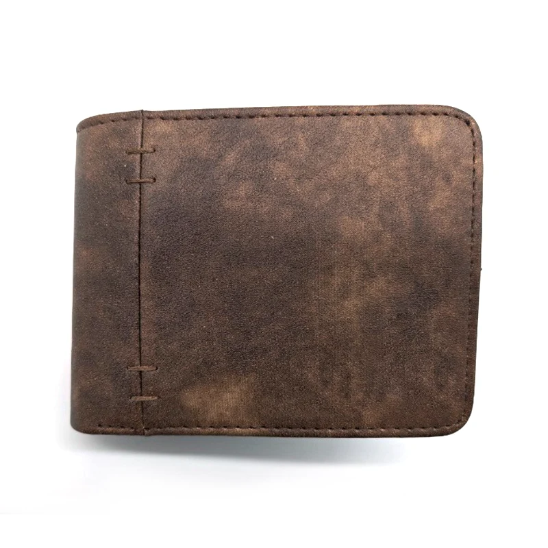 Portefeuilles de bifold Pu de style vintage pour hommes